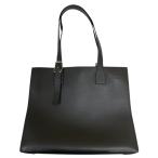 ロエベ LOEWE バックル ホリゾンタル トート ハンドバッグ ブラック