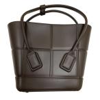 ボッテガヴェネタ BOTTEGA VENETA ザ アルコ ラバー トートバッグ ブラウン