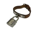 【値下げ】HERMES ケリーウォッチ  レザーベルト 〇Y刻 ブラウン (広島パルコ店)