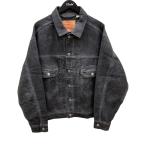 ステューシー×リーバイス stussy×LEVI’S JACQUARD TRUCKER JACKET デニムジャケット A5216 0002 ブラック