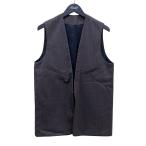 ショッピング広島 【値下げ】lea boberg ストライプベスト DW VEST ブラウン サイズ：0 (広島パルコ店)