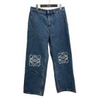 ショッピングLOEWE ロエベ LOEWE ANAGRAM BAGGY JEANS AF デニムパンツ S359Y11XBR インディゴ サイズ：38