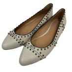 ショッピングNUDE 【値下げ】UNITED NUDE Rivet Ballerina バレエシューズ 36250001 アイボリー サイズ：38 (広島パルコ店)