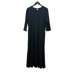 ショッピングロンハーマン ロンハーマン Ron Herman リンクルドレス ワンピース 七分丈ワンピース 3110300118 ブラック サイズ：XS