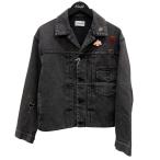 ショッピング広島 【値下げ】TANAKA SMU THE JEAN JACKET ダメージ加工デニムジャケット ST-45-GR グレー サイズ：S (広島パルコ店)