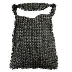  Koo доллар COUDRE твид большая сумка черный 