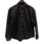 ショッピングsupreme シュプリーム Supreme small box denim shirt スモールボックスロゴ デニムシャツ ブラック サイズ：S