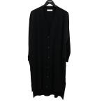 サクラ SACRA カシミヤ混ロングカーディガン 121532082 ブラック サイズ：38