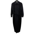 バッカ BACCA ウールサキソニー ジャンプスーツ オールインワン 35-06-24-06202 ネイビー サイズ：36