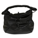 ショッピングヴェネタ ボッテガヴェネタ BOTTEGA VENETA レザーハンドバッグ ブラック