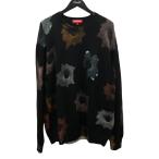 シュプリーム Supreme Nate Lowman Sweater コットンニットセーター ブラック サイズ：L