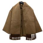 ショッピング広島 トーテム toteme Embroidered scarf jacket ウールジャケット 244 WR0918 FB0292 キャメル サイズ：32