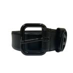 [ снижение цены ]DIESEL B-1DR OVAL D LOOP Logo plate кожаный ремень X10127 черный размер :85/34 (EC)