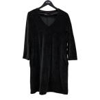 es Max Mara *S Max Mara V шея One-piece 96260519050 угольно-серый размер :M