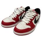 ナイキ NIKE ローカットスニーカー HQ6998-600 ホワイト×レッド サイズ：26