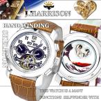 Yahoo! Yahoo!ショッピング(ヤフー ショッピング)【メンズ】ジョン・ハリソン [J.HARRISON] JH-002HWB 4機能表示 ビッグテンプ付 ギミック手巻式腕時計 紳士用腕時計