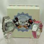 ミッキーマウス＆ミニーマウス 腕時計 ２本セット ２０本限定
