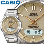 Yahoo! Yahoo!ショッピング(ヤフー ショッピング)CASIO カシオ ウェーブセプター M630D メンズ ゴールド ステンレスバンド マルチバンド６ ソーラー電波時計 Wave Ceptor