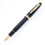 万年筆 セーラー プロフィット21 金 ブラック 長刀研ぎ 中細字 中古-良品 SAS対象