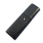  пенал Montblanc f Lawrence крокодил стиль черный 2 шт для б/у - хорошая вещь 