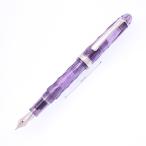 ショッピングKINGDOM 万年筆 プラチナ #3776 センチュリー 富士旬景 紫雲 太字 中古-良上品 SAS対象