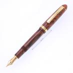 万年筆 プラチナ #3776 マーブルエボナイト ジュピター 太字 中古-並品 SAS対象