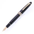 万年筆 セーラー 長刀研ぎ ゴールドトリム 中細字 中古-良上品 SAS対象