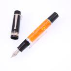 ショッピングKINGDOM 万年筆 デルタ・バイ・ニノ・マリノ DV オリジナル ミディアムサイズ 14K/フレックス EF 吸入式 中古-美品 SAS対象