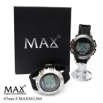 腕時計 メンズ 新品 MAX XL WATCHES 5-MAX563 時計 ラバーベルト 安い ワークマン プラス