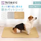 吸水 ペットシーツ ペットマット 2枚セット 洗える 大判 犬 ペットシート 猫 トイレマット おしっこマット おしっこシート 防水マット 防水シート 超吸収