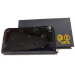 ショッピングBrand NESTA  BRAND  (ネスタブランド) 長財布  4・ウォレット  / ブラック× エナメルマルチ