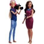 バービー バービードール(2体) テレビ・クルーチーム [Barbie Careers Doll TV News Team/MATTEL/人形]
