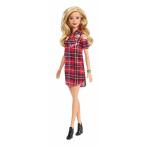 バービー ファッショニスタ バービードール チェックワンピース Barbie