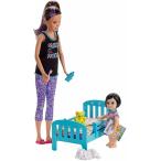 バービー 「スキッパーのベビーシッター」ドール(2体)&寝かしつけセット Barbie Skipper Babysitters Inc. MATTEL社