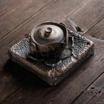 貯水式茶托  茶盤 セラミック製 茶托 中国式ティートレー 中国風茶器 茶道アクセサリー 水切り 茶盆 卓上置物 滑り止め シンプル 茶道 茶用品
