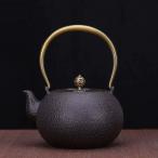 鋳鉄製鉄瓶 南部鉄瓶 手作り 老鉄瓶 やかんを沸かす 提梁鉄瓶 お茶の道具