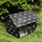 猫小屋 猫ハウス 屋外用 犬小屋 防水 ペット キャットハウス 外猫ハウス 野良猫犬 屋外キャビンシェルター 折りたたみ式 暖かい 防寒 防水 防風 耐候性