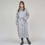 レインコート 自転車 レディース 完全防水 雨がっぱ 日本製 通勤 通学 ツバ付き |キンカメ レビータレインコート白黒 ギンガムチェック
