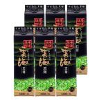 . море соба чёрный .25 раз упаковка 1800ml×6шт.@ соба shochu . море sake структура * Hokkaido * Tohoku Area. отдельный транспортные расходы .1000 иен возникает.