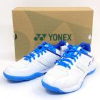 [ не использовался ]YONEX Yonex SHBSF1 энергия подушка -тактный rider поток белый | голубой US8 24.5cm коробка иметь 