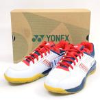  не использовался ]YONEX Yonex SHBSF1 энергия подушка -тактный rider поток белый | темно-синий | красный US81/2 25.0cm коробка иметь 