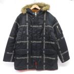 Supreme シュプリーム 18AW Logo Tape N-3B Parka ロゴテープ パーカ フライトジャケット XLサイズ ※中古
