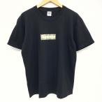 ショッピングシュプリーム Supreme Burberry Box Logo Tee シュプリーム バーバリー 半袖 ボックス ロゴ Tシャツ Mサイズ ※中古
