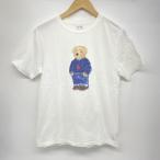 POLO Ralph Lauren ポロ ラルフ ローレン ベア 半袖 Tシャツ 160サイズ ホワイト キッズ ※中古