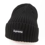 ショッピングシュプリーム Supreme Overdyed Beanie シュプリーム オーバーダイ ビーニー ニット帽 ワンサイズ(58cm）ブラック ※中古