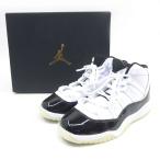 [ не использовался ]NIKE Nike JORDAN 11 RETRO PS Jordan retro 378039-170 US3Y 22cm Kids коробка иметь 