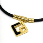 Colantotteko Ran toteTAOtao колье AURAaula premium Gold × черный M примерно 43cm * б/у 