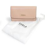 FURLA Furla BABYLONbabi long 4 полосный чехол для ключей * б/у 