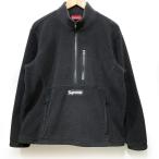ショッピングシュプリーム Supreme シュプリーム Polartec Half Zip Pullover フリース ジャケット ブラック サイズM メンズ ※中古 【津山店】