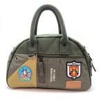 AVIREX Avirex Mini Boston задний AVX3527J верх gun Eagle Tomcat оливковый * б/у [ Цу гора магазин ]